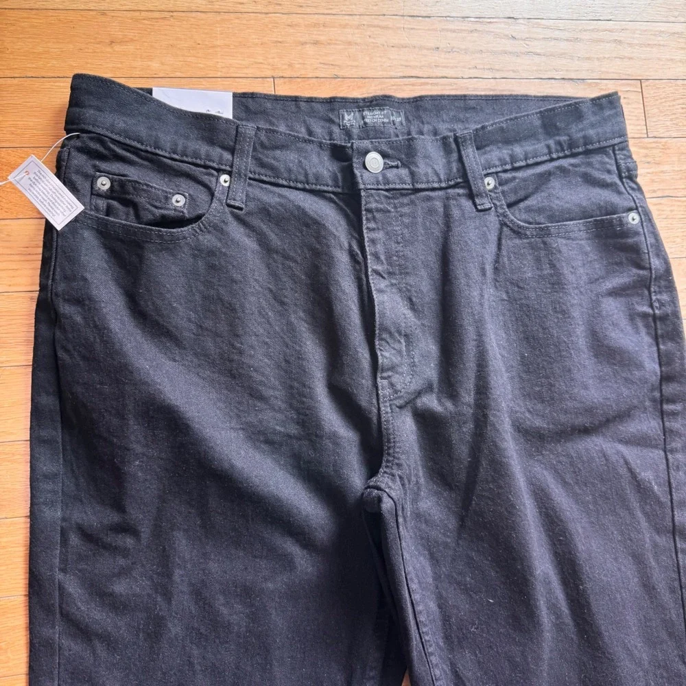 Member's Mark Mens Straight Fit Premium Stretch Denim Jeans Black 38x29 NWT‎